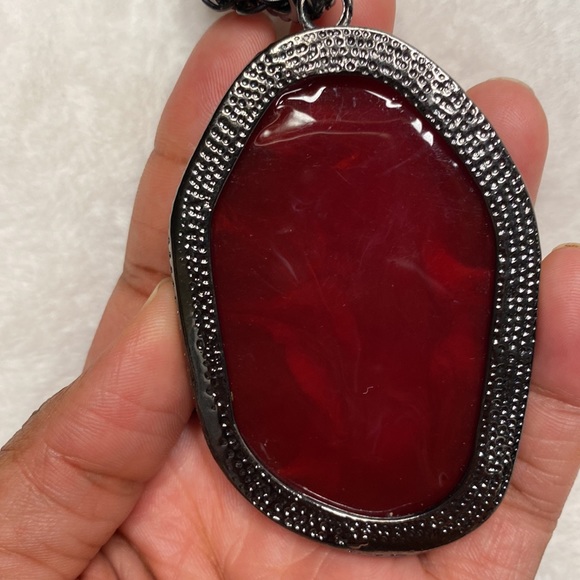 Geode like necklace - Picture 5 of 5